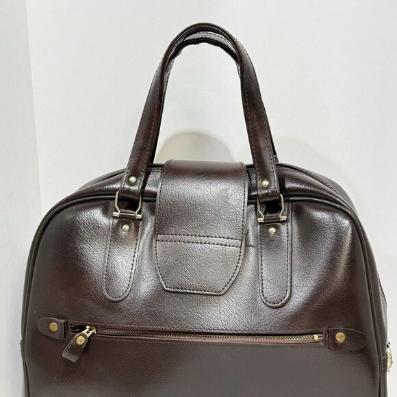 Vintage 1960 1970's American Tourister Carry On Tote Overnight Luggage - Picture 15 of 16